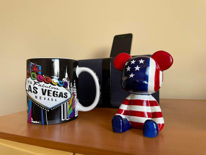 USA Bear Figure - cocobear