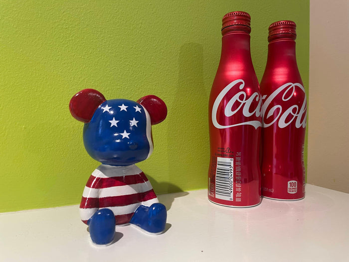 USA Bear Figure - cocobear