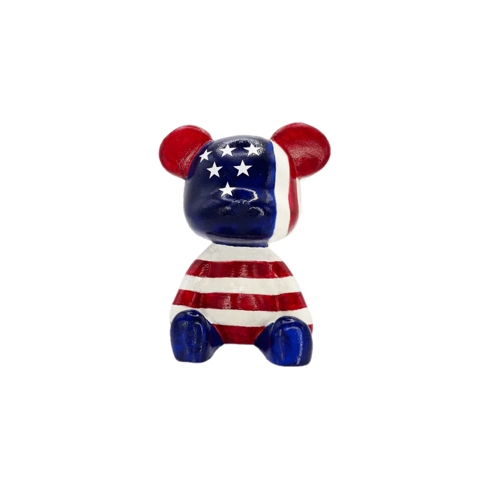 USA Bear Figure - cocobear