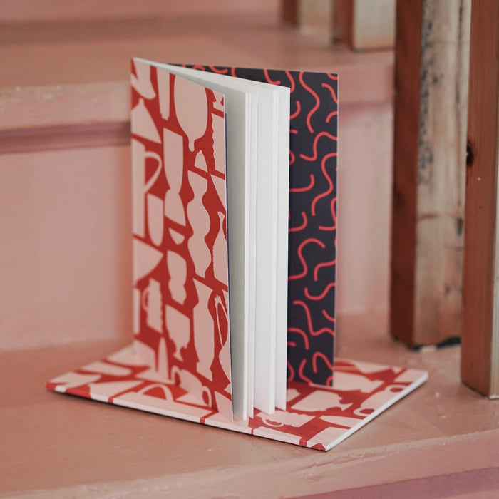 Mix Match Vases Printed Notebook at Golden Rule Gallery in MPLS