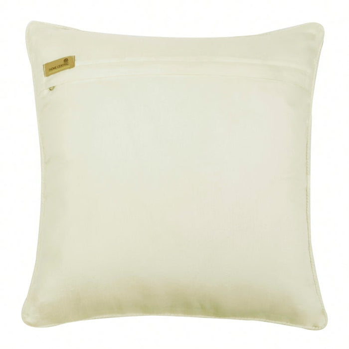 Verandah - Green Satin Decorative Euro Sham