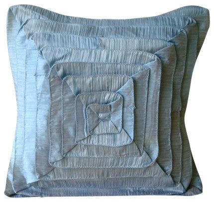 Vintage Gold Frills - Gold Crushed Silk Throw Pillow Cover