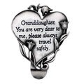 Visor Clip - Granddaughter Heart #KVC331