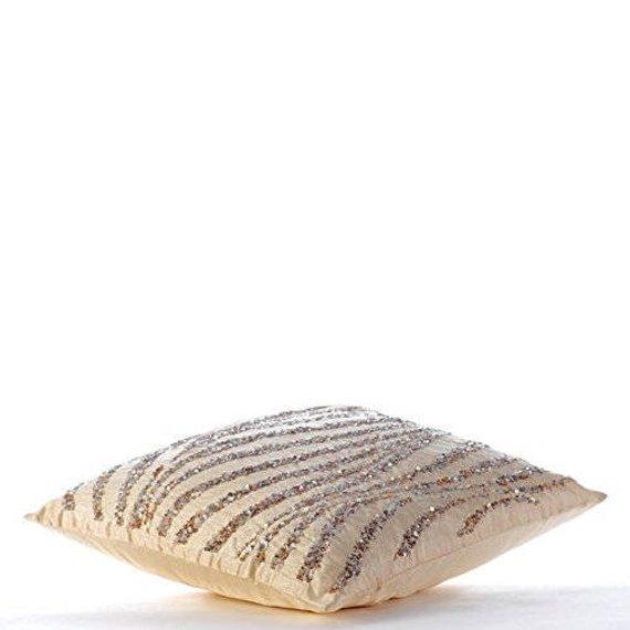 Wave Of Gold Sequins Euro Sham