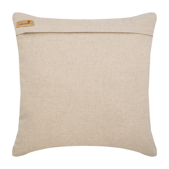 Web Designing - Blue Cotton Linen Throw Pillow Cover