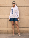 White Haze Embroidered Shirt