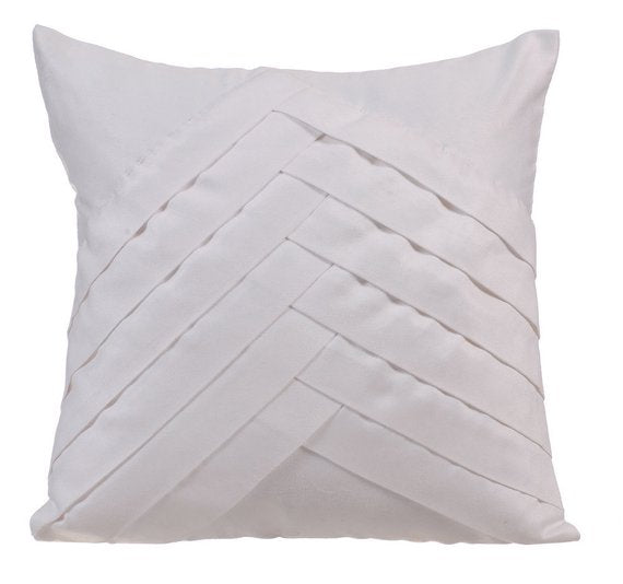 White No Limits No Lines Pillow Cover