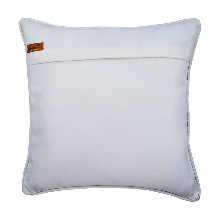 Wild Jungle - Black N White Velvet Decorative Euro Sham