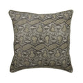 Wild Side Silver Beaded Decorative Euro Sham