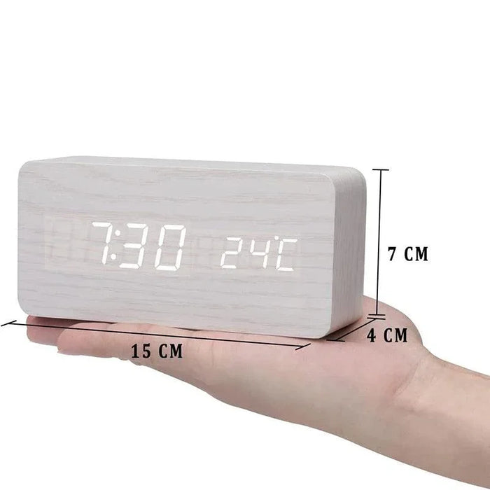 White / Rentangle / Time & Temp.