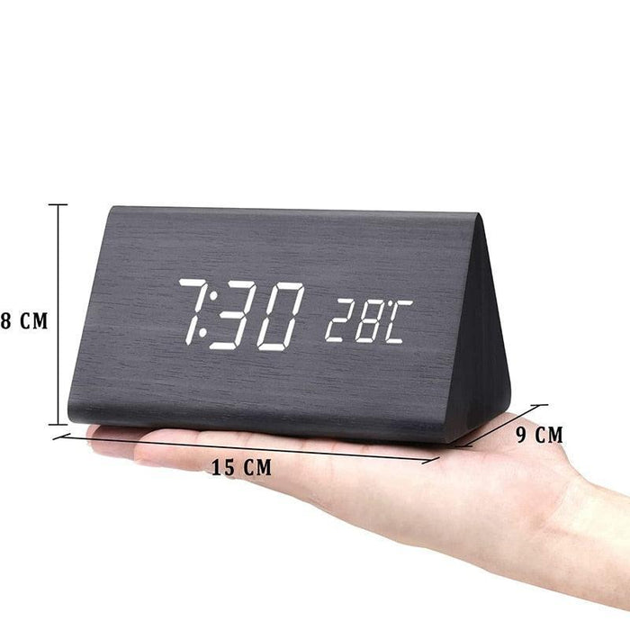 Black / Triangle / Time & Temp.