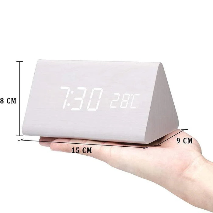 Wooden LED Alarm Clocks - cocobear