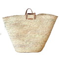 Woven Blonde French Market Bag | XL